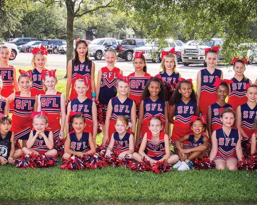 Southwest Football League cheerleaders