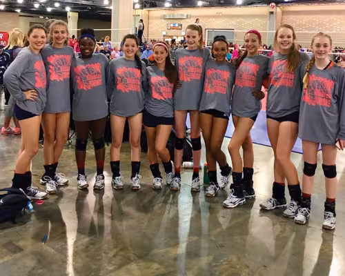 Houston Juniors 13 Elite volleyball team