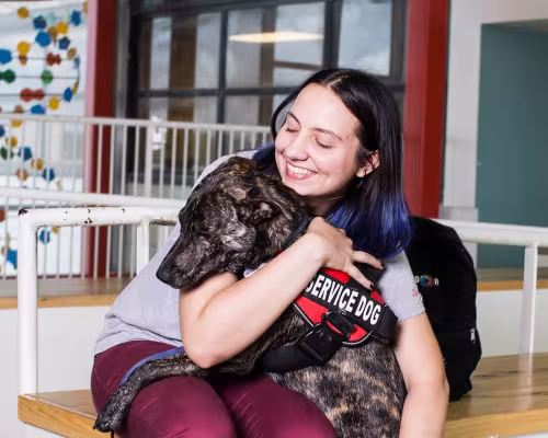 Rachel Contello and Darwin