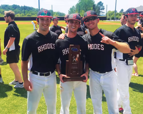 Ryan Olive, Blake Glauben and Bennett Notestine