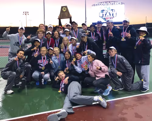 Memorial Mustangs tennis team