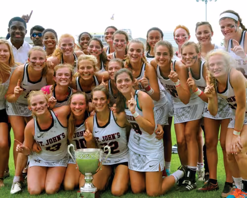 St. John’s Mavericks girls lacrosse