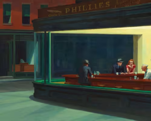 Nighthawks by Edward Hopper