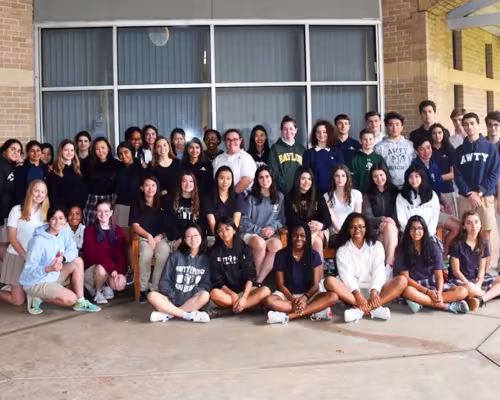 members of the Student Ambassador club