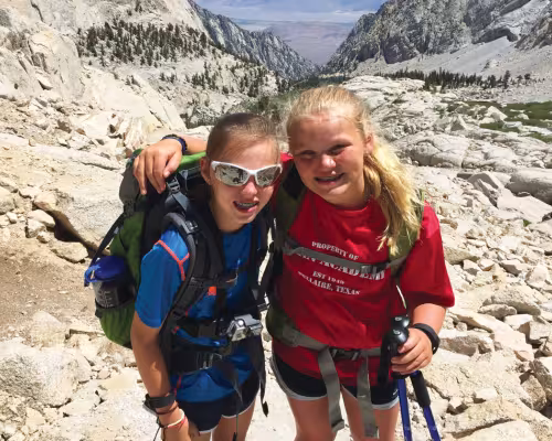 Charlotte Means (at left) and Reagan Kimzey