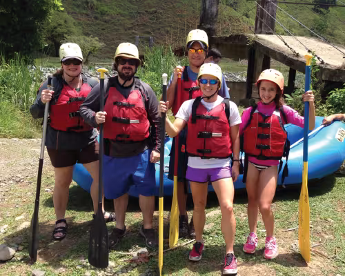 Whitewater rafting