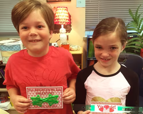 Kenny and Caroline White