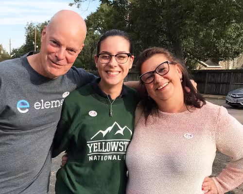 Angela Yokley, Phil Yokley, Pam Yokley,