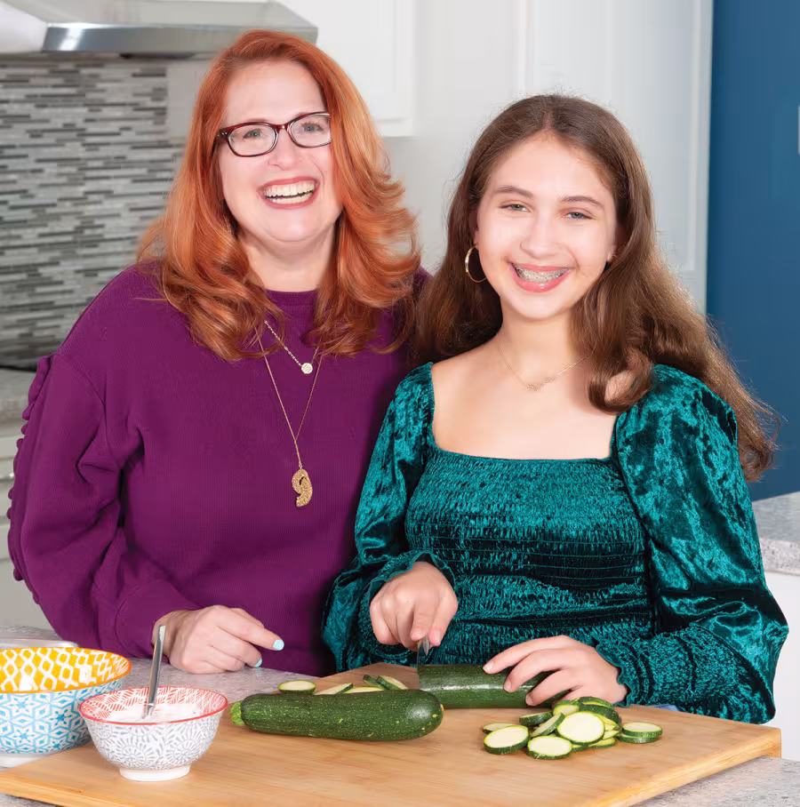Pam Morris and her daughter Sophie Bach