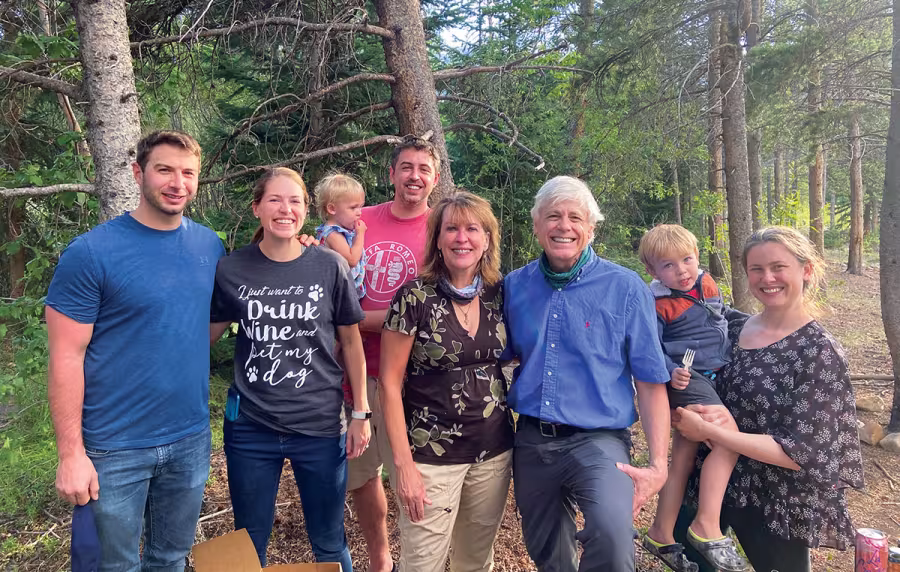 Drew Rossi, Jennifer Rossi, Neal Richards, Ennie Richards, Amy Richards, Brad Richards, Emery Richards, John Richards