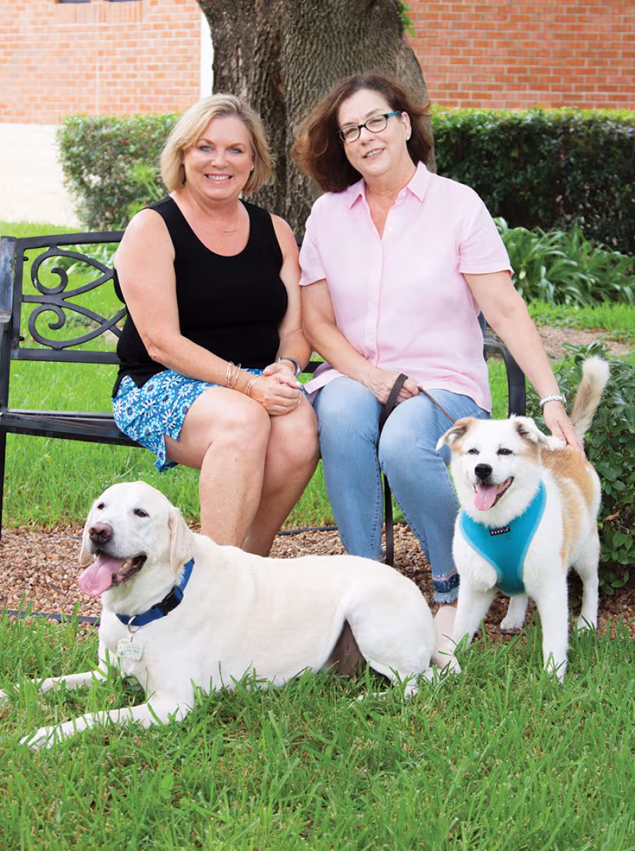 Cheryl Cunningham and Diana Marks