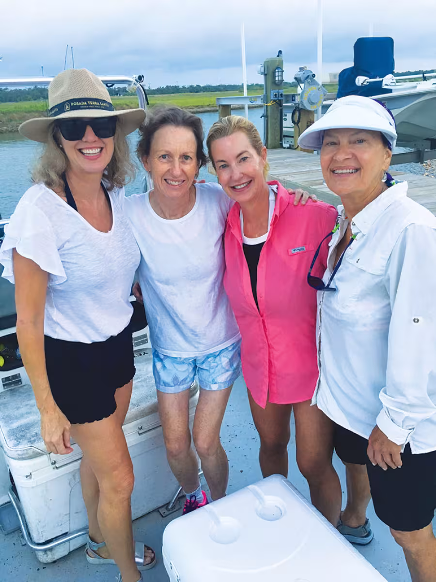 Pam Lewis, Margaret Kitchen, Christy Galtney and Cindy Soefer