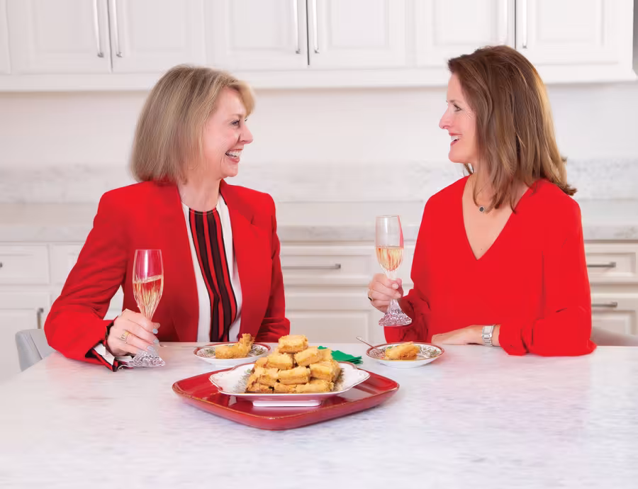 Catharine Faulconer and Blake Adams