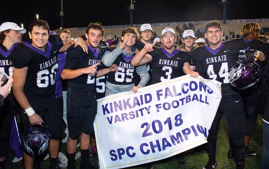 Kinkaid Falcons football team